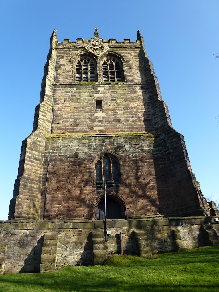 Ormskirh Parish Church, Tower. by Peter Hodge