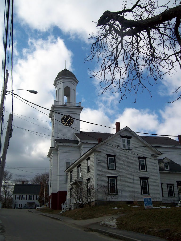 First Baptist Church Bath Maine USA by marcelflisiuk