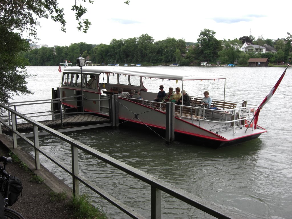 Ferry boat in Kaiseraugst by adler12