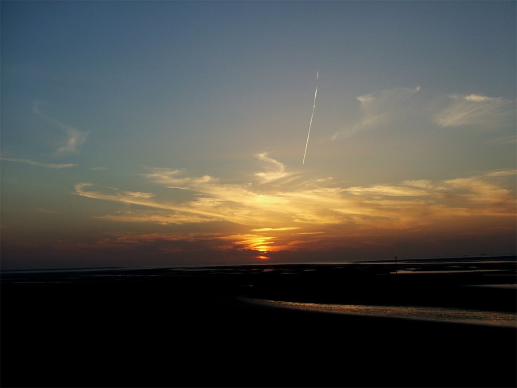 New Brighton Sunset by afennah