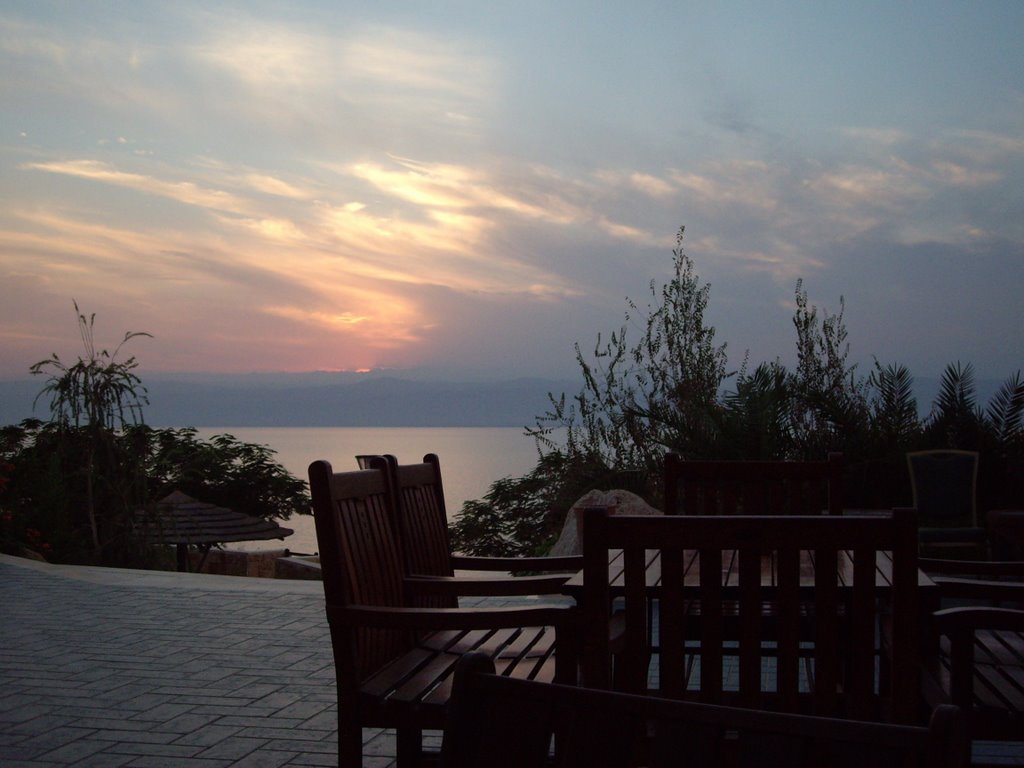 Jordan - Dead Sea Sunset from the Marriott Hotel by Teenz