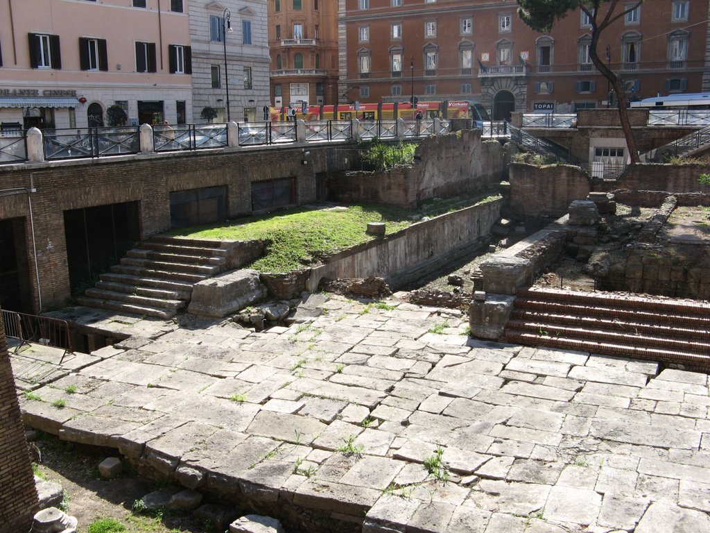 Rome - Temples du Largo Argentina-Temples D et C by Laurent Guyard