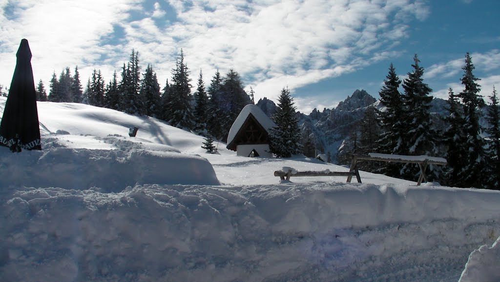 Winterwonderland in Tirol Feber 2012 Birgitzalm-Blick Richtung Kalkkögel by Migell24121961