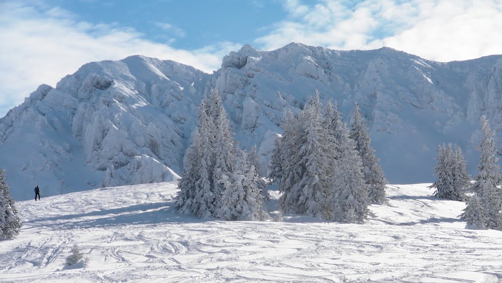 Winterwonderland in Tirol Feber 2012 Birgitzalm-Blick auf die Nockspitz by Migell24121961