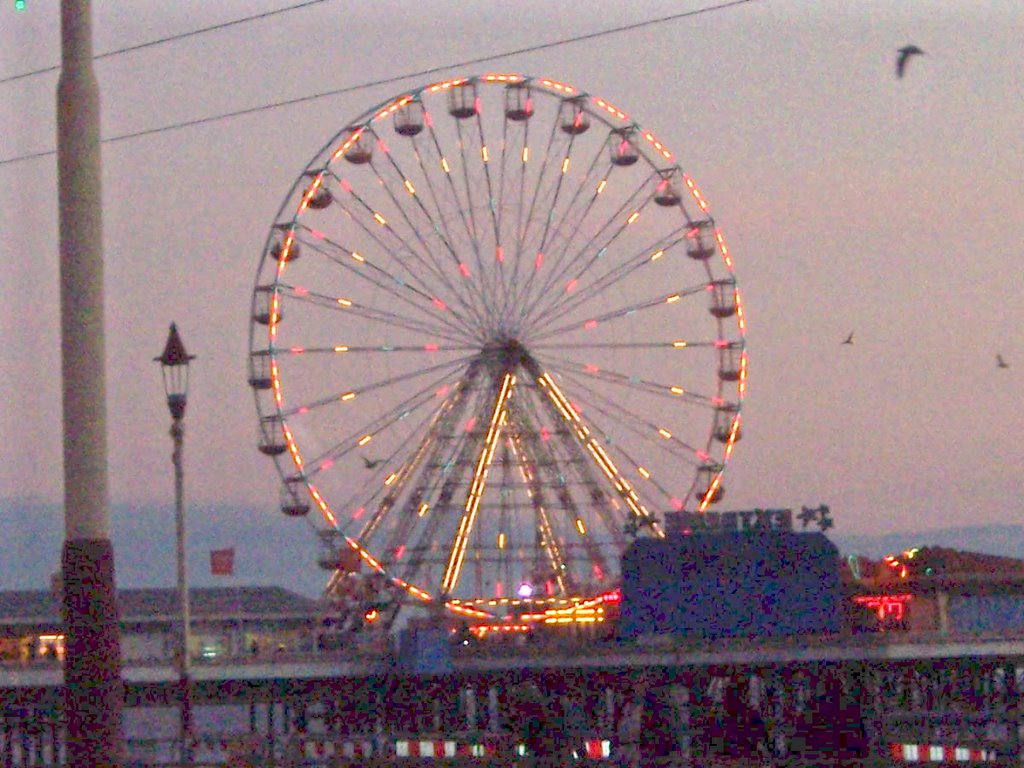 Blackpool Central Pier by David C Ferguson