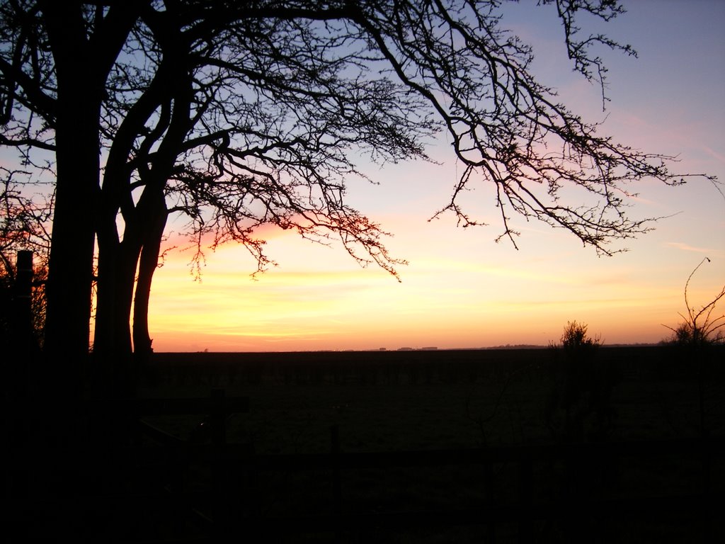 Longton marshes, Warton in the distance by russbomb