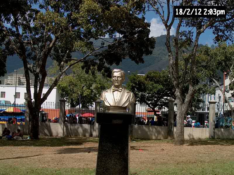 Busto de Jovito Villalba en el Parque del Oeste by crumilka