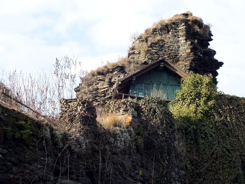 Hütte in der alten Stadtmauer von Bacharach by trexico69