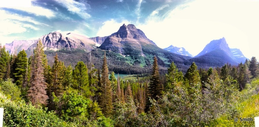 Saint Mary Lake, Glacier National Park, Montana by Mark S Smith