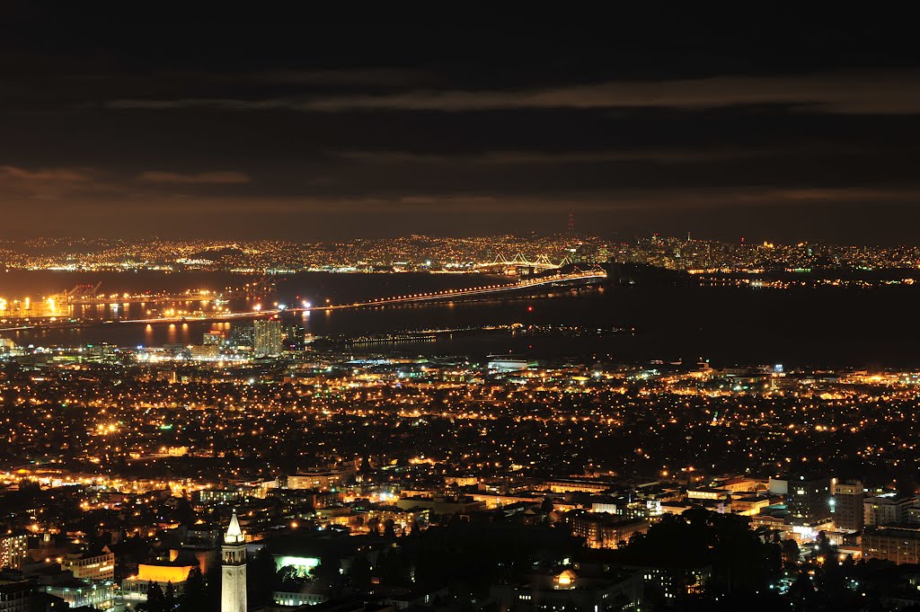 View from UC Berkeley by Bob Nastasi