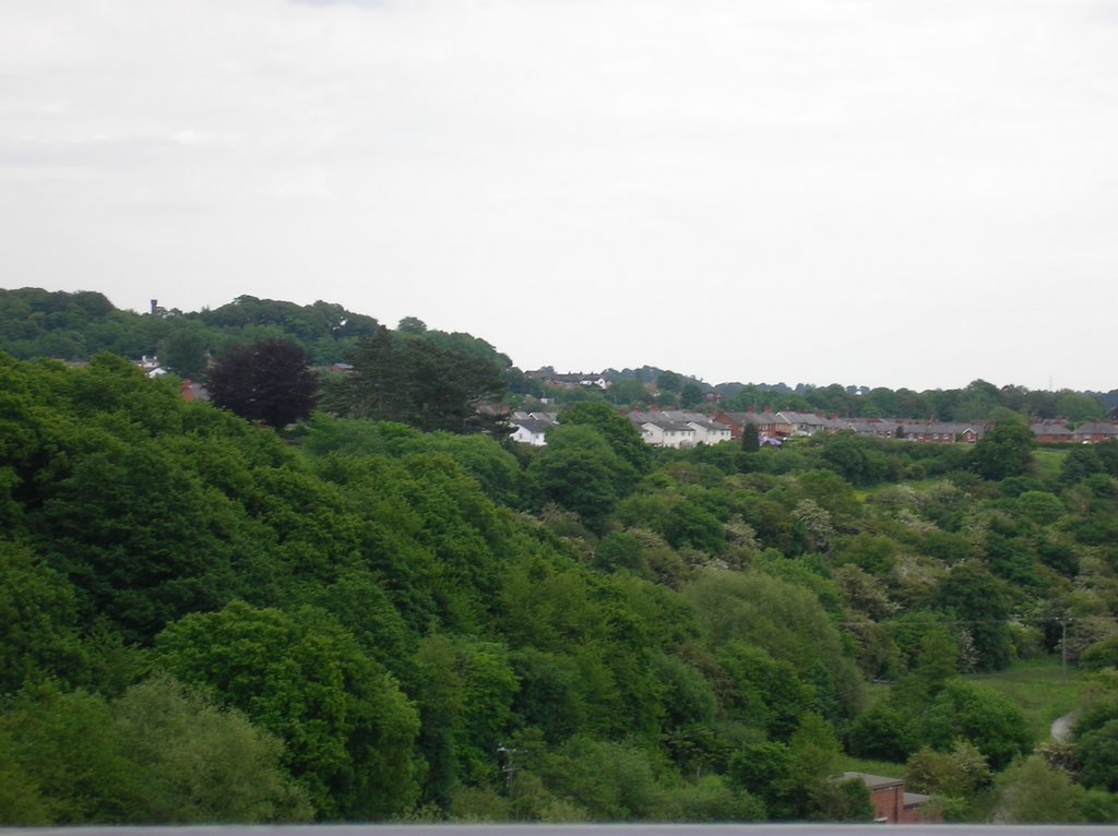 Cefn Mawr from the Aqueduct by Pungols Tatay