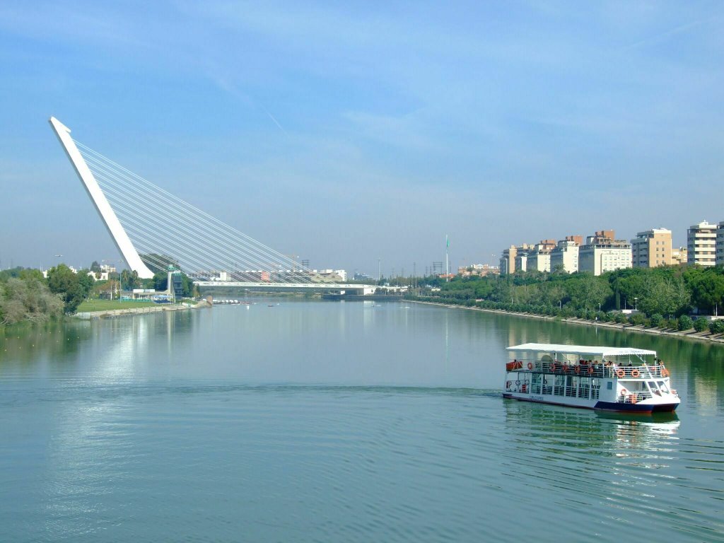 Guadalquivir and Puente Alamillo by Cătălin Nenciu