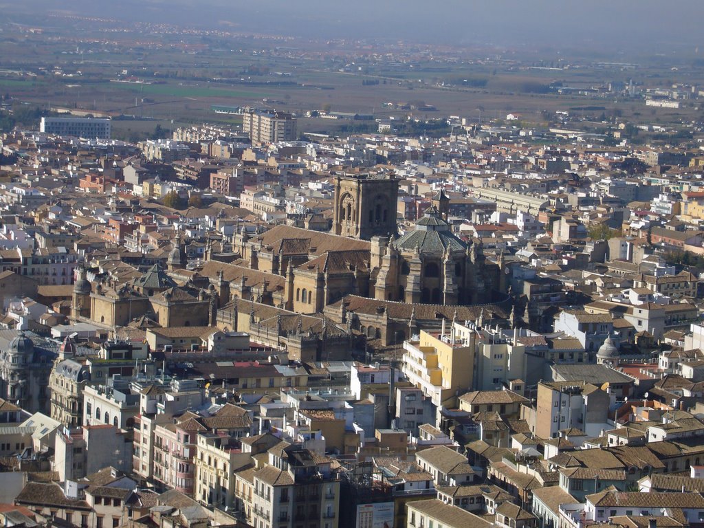 Catedral Granada Aerea by JesusVillalba