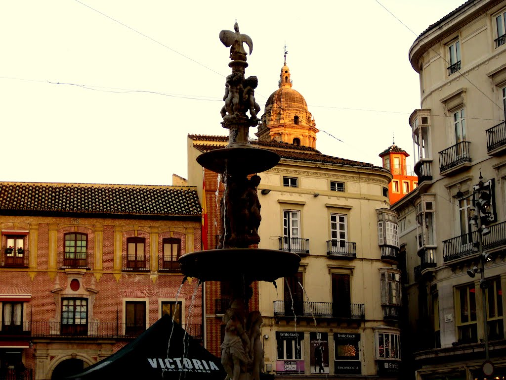 Centro de Málaga, durante la fiesta de Carnaval. Febrero de 2012 by viajeroandaluz