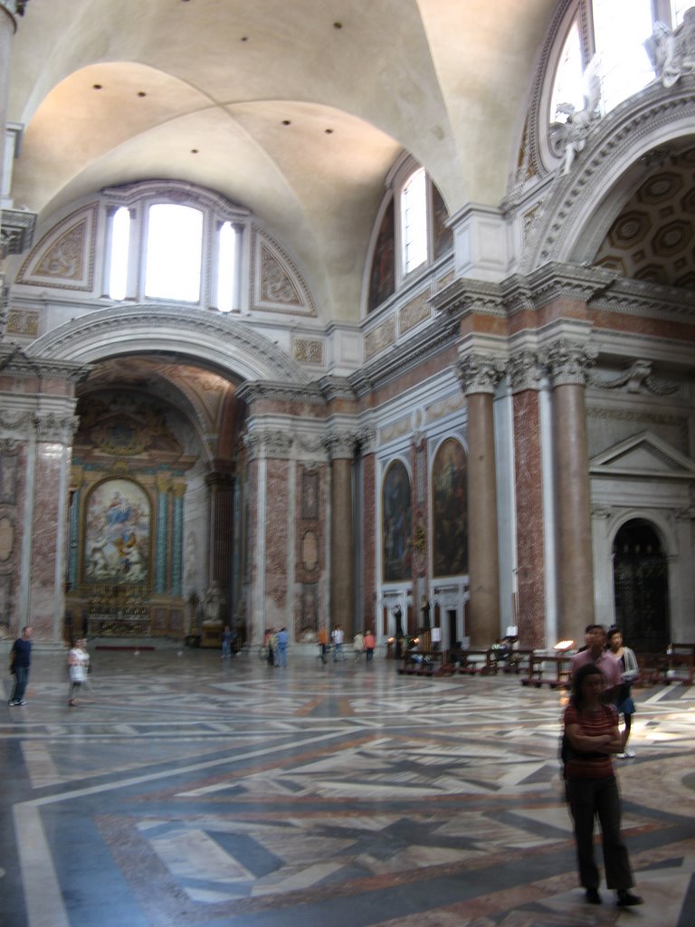 Rome - Thermes de Dioclétien-Intérieur de Ste Marie Majeure by Laurent Guyard