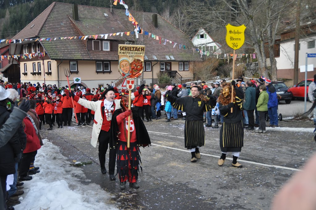 Fastnacht in Schenkenzell by Erich Kimmich