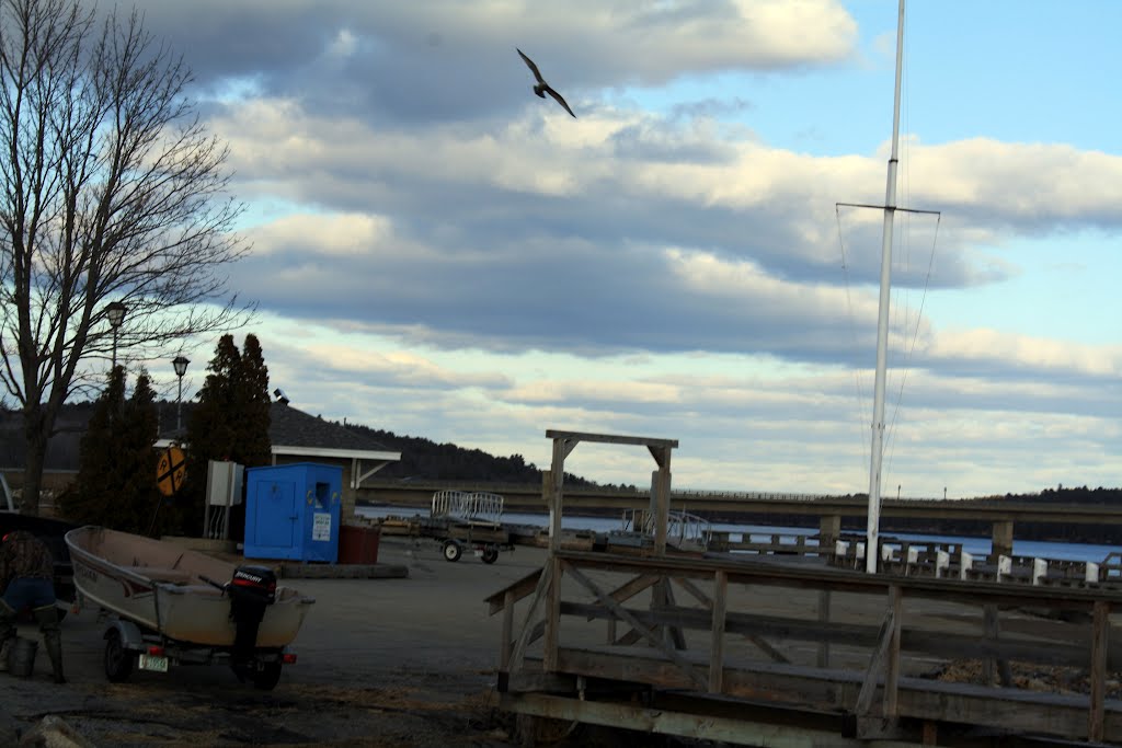 Wiscasset Harbor, Maine by MementoMori