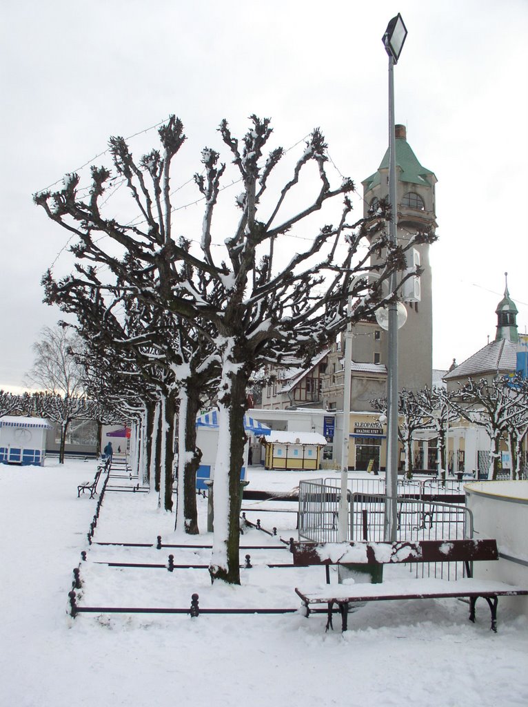 Sopot zimą (winter in Sopot). by Monija007