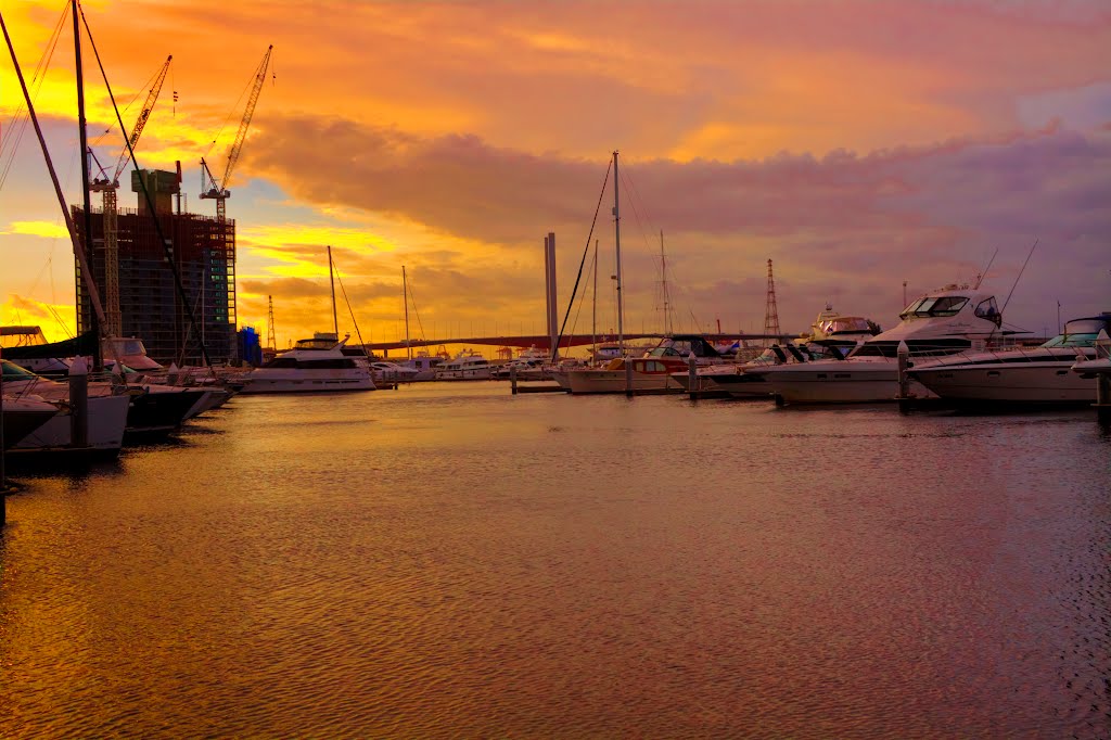 South Wharf at dask by Salahuddin Ahmad Photography