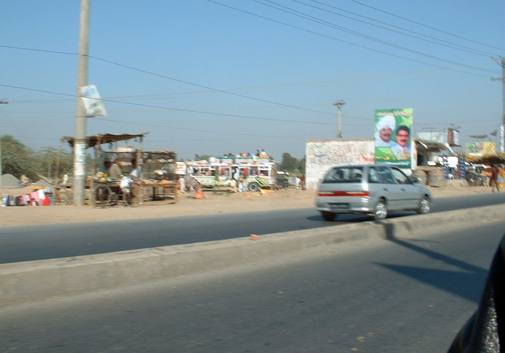 Airport Stop, Jhang Road Faisalabad ایئرپورٹ سٹاپ by AbdulSattar Minhajia…