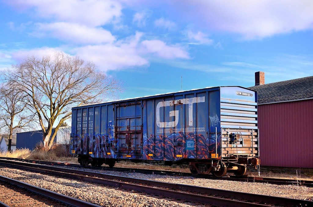 Box Car Graffiti by D200DX