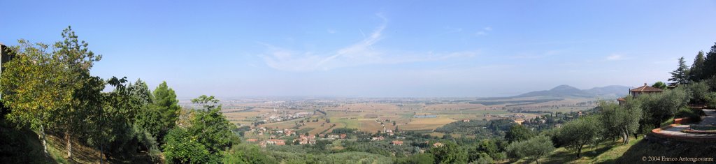 Panoramica da Panicale by Enrico Antongiovanni