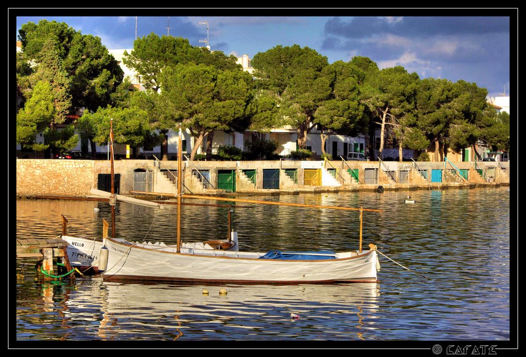 Barraques Porto Colom - Mallorca - Buy a print in - http://cafate.blogspot.com/ by © Cafate