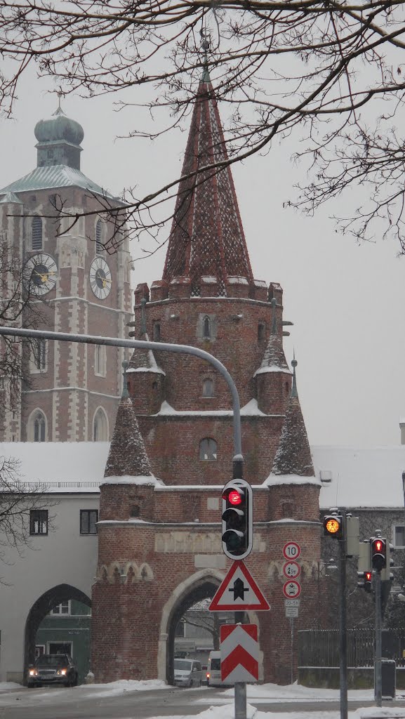 View of Kreutztor - Ingolstadt by Diego Giuseppe