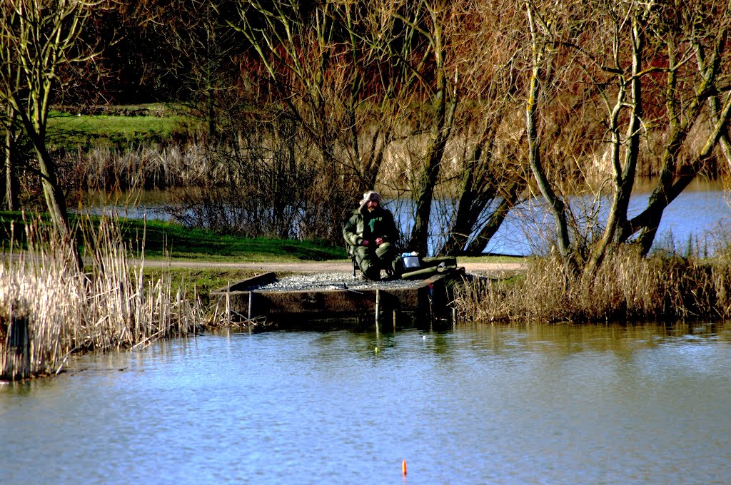 All alone. northlands park. basildon. essex feb 2012 by kinderbill