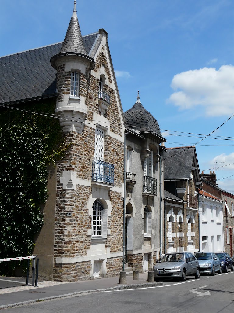 Nantes, rue Jules Simon , maisons remarquables by tofil44