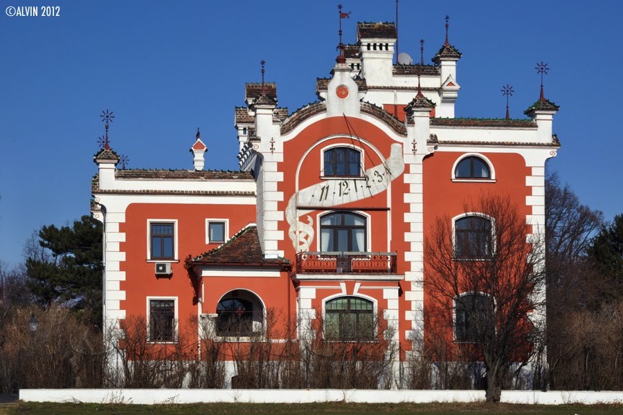 Orange castle by alvin1961