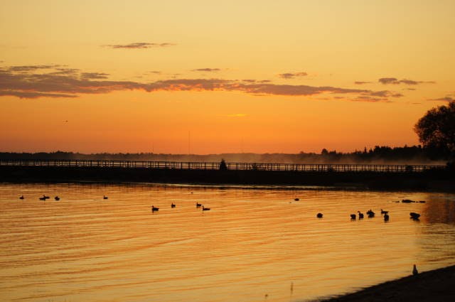 Cheboygan Sunrise by Dave Smith, Salt Lake City, Utah