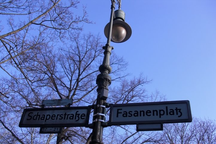 Fasanenplatz in Charlottenburg by B.C.Troetschler