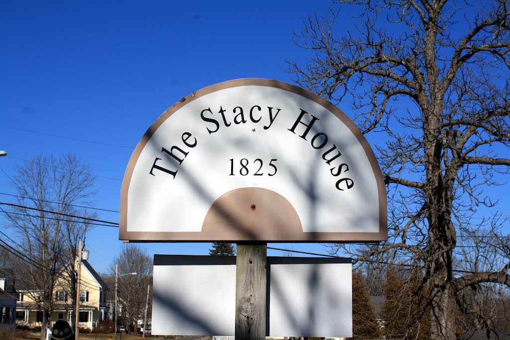 The Stacy House 1825. Wiscasset, Maine. by MementoMori