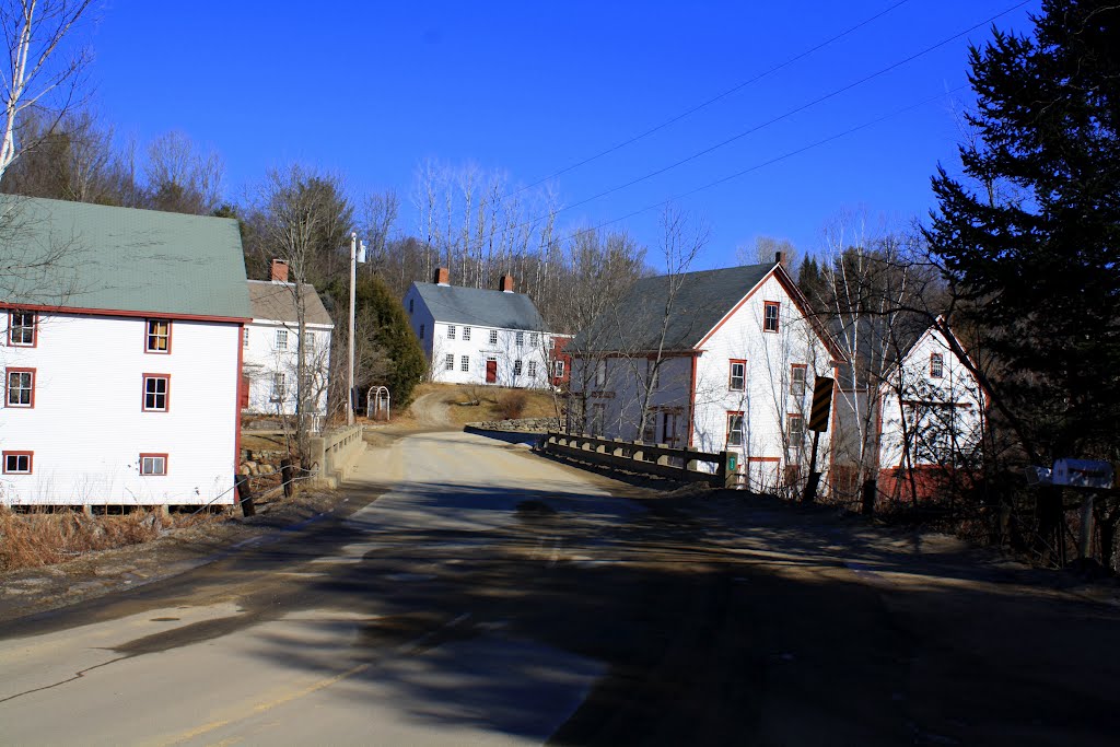 Alna Landmarks. Head Tide Road, Alna, Maine. by MementoMori