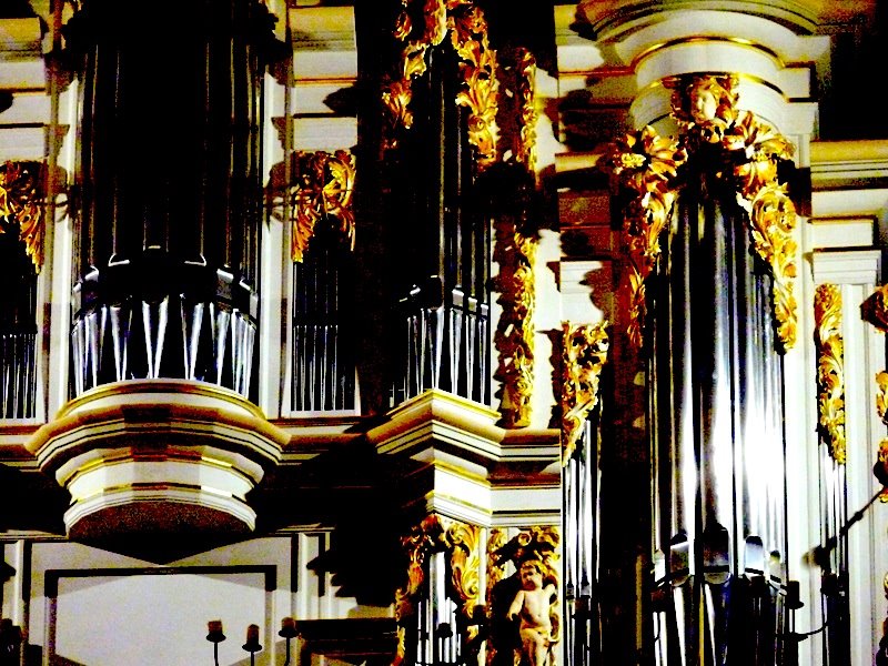 Orgel der Bachkirche Arnstadt by ingerl-a