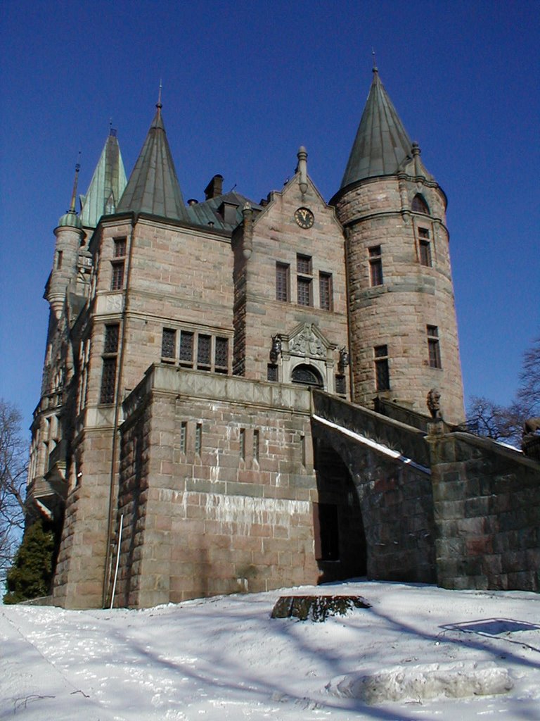 The castle of Teleborg in snow, Växjö, Sweden by Karin Svensson