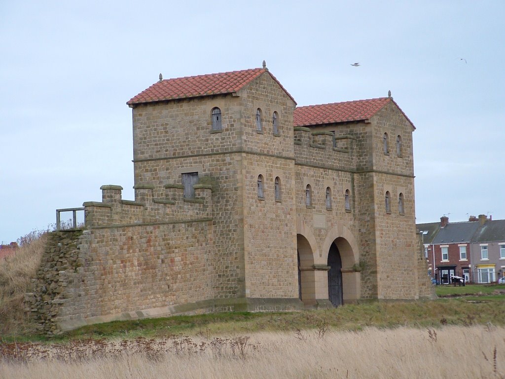 Arbeia Roman Fort West Gate by phw26