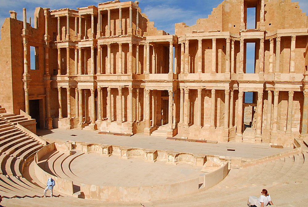 Sabratha Theater by Werner Henn