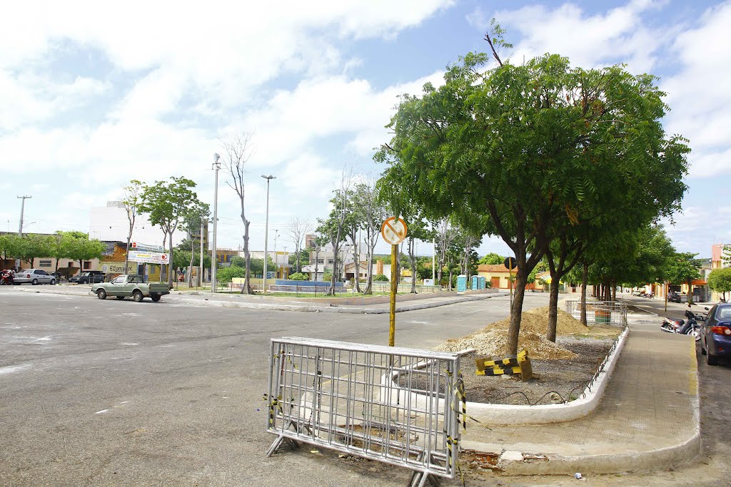 Praça central de Apodi by Wilson Alcaras