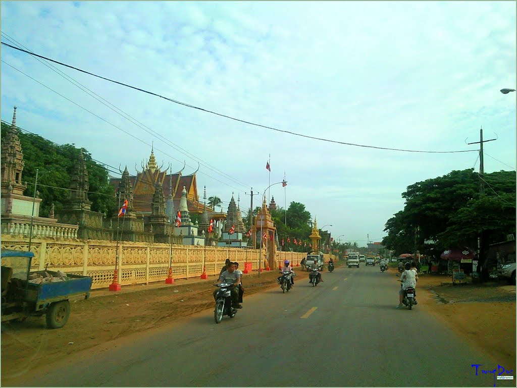 National Highway No. 6 Phmom Penh to Kampong Thom by Earth_Walker