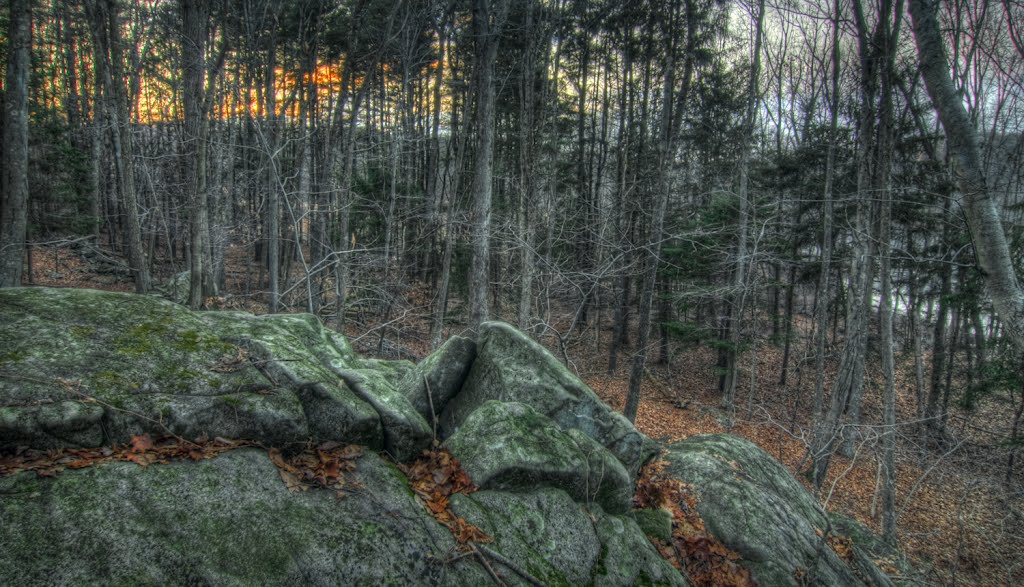 Sunset Thru Hidden Valley by AcousticWalden