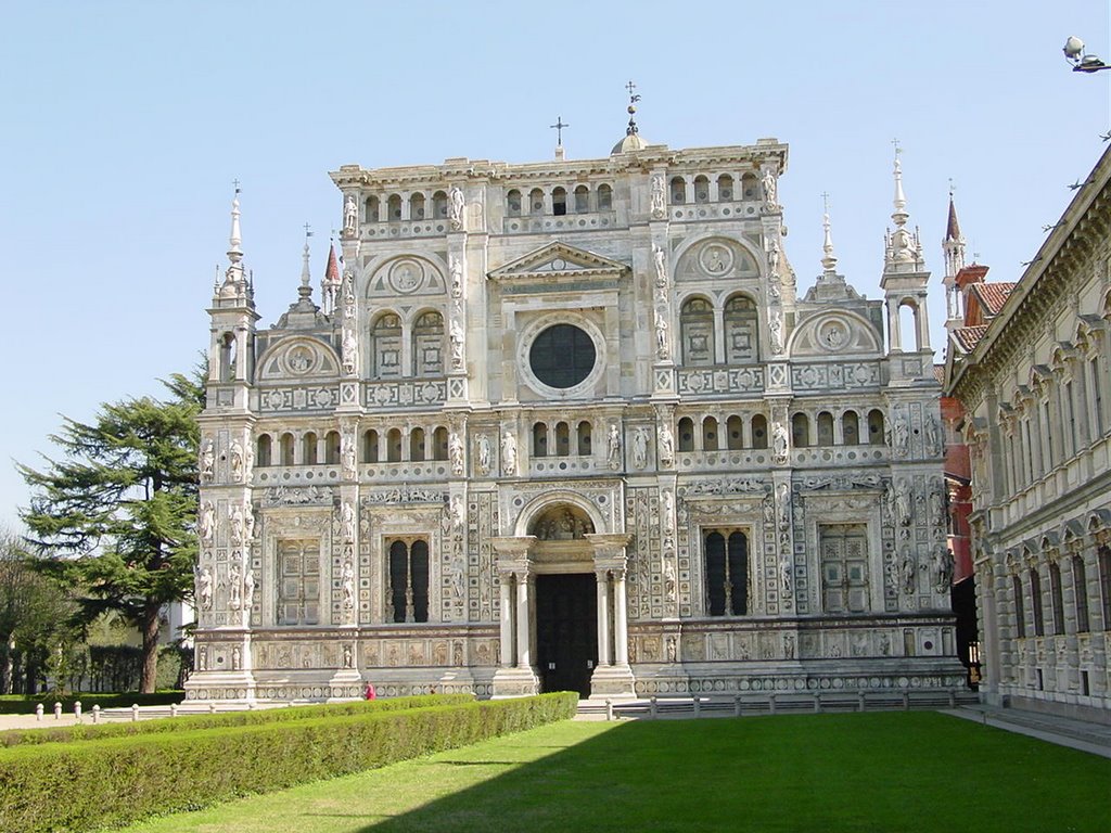 Certosa di Pavia by Massimo Bergami