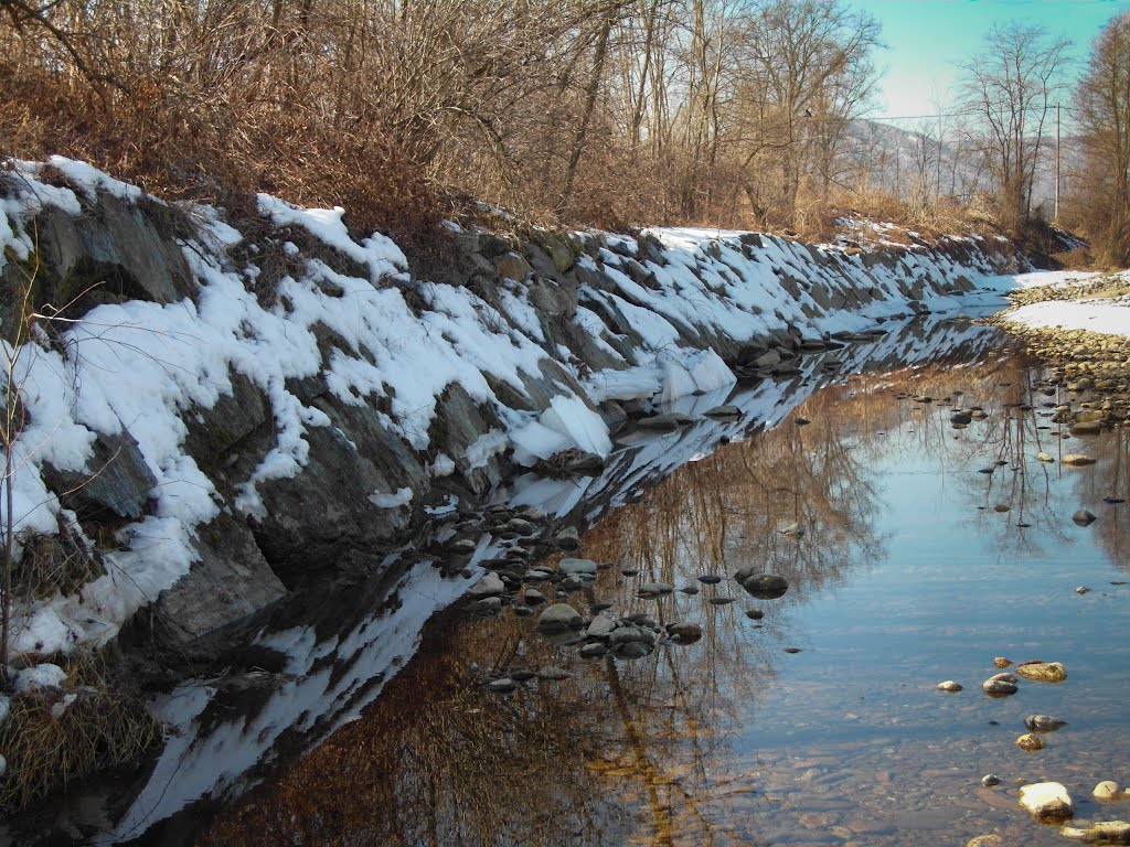 Il torrente Castemone a Druento (TO) by Maurizio Balsamini