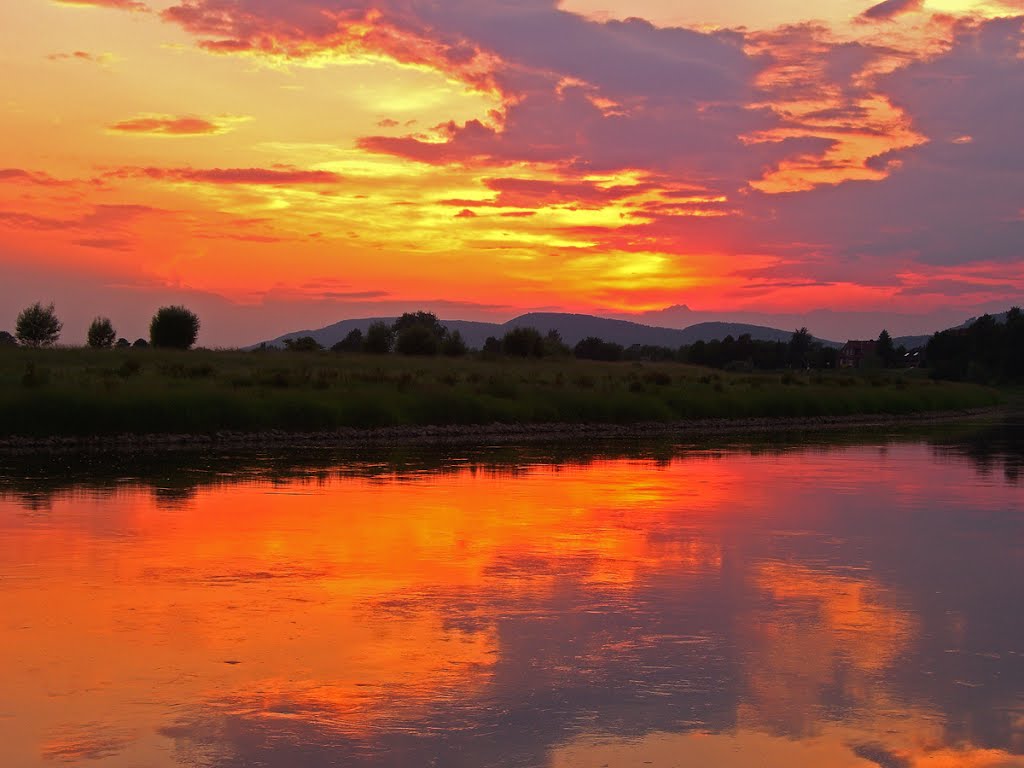 Die Weser bei Großenwieden by Inge und Stefan Westerberg