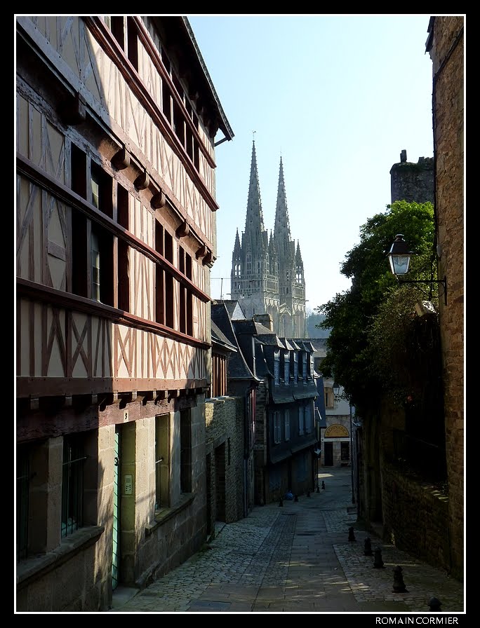 Rue du lycée, Quimper - Mars 2011 by Romain Cormier