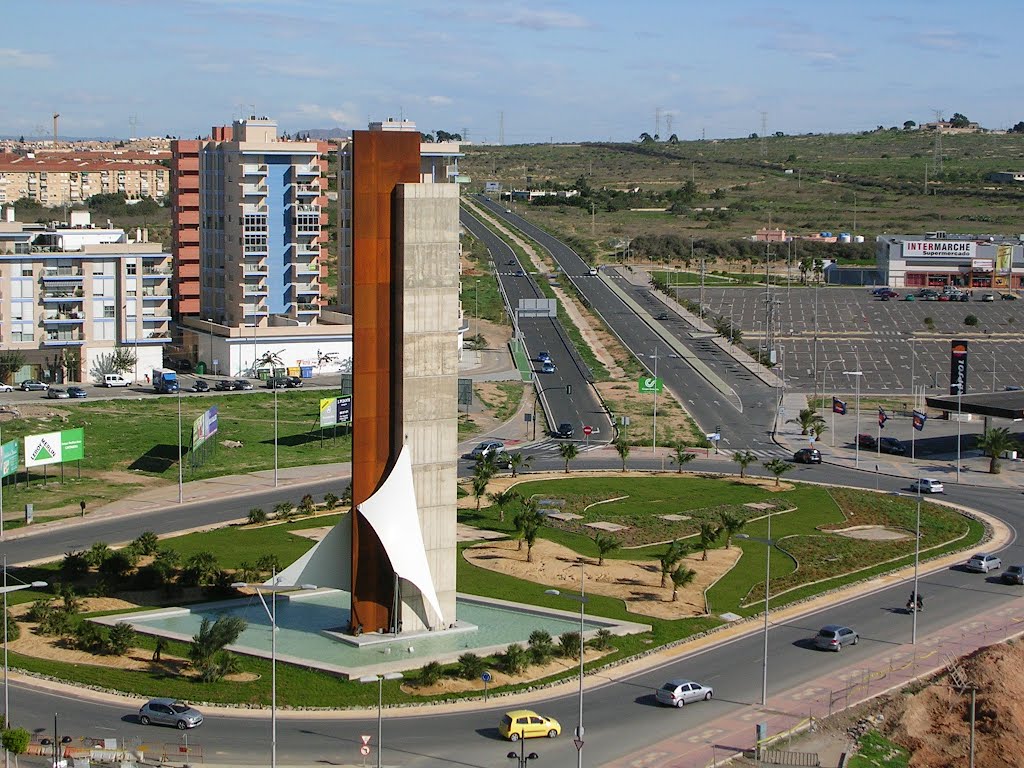 ROTONDA SEVERO OCHOA CARTAGENA (MURCIA) by D i e g o