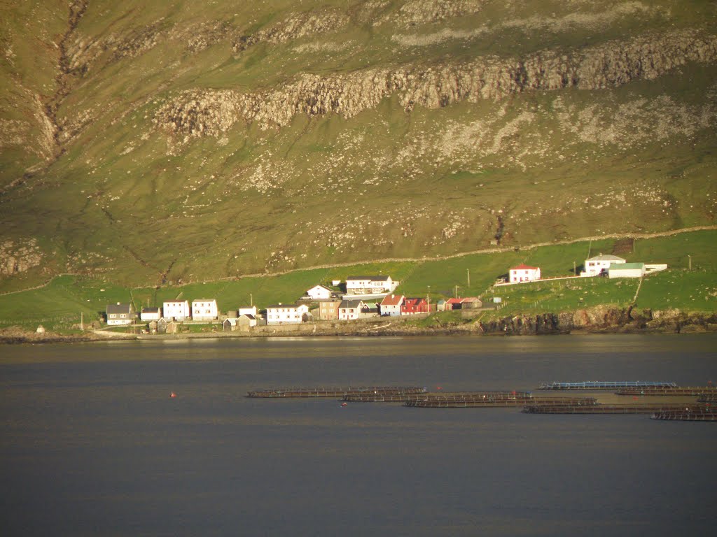 Akrar, Near Lopra and Vágur, Suðuroy, Faroe Islands by Eileen Sandá