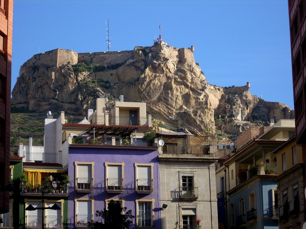 Castillo desde la Rambla by jcl60