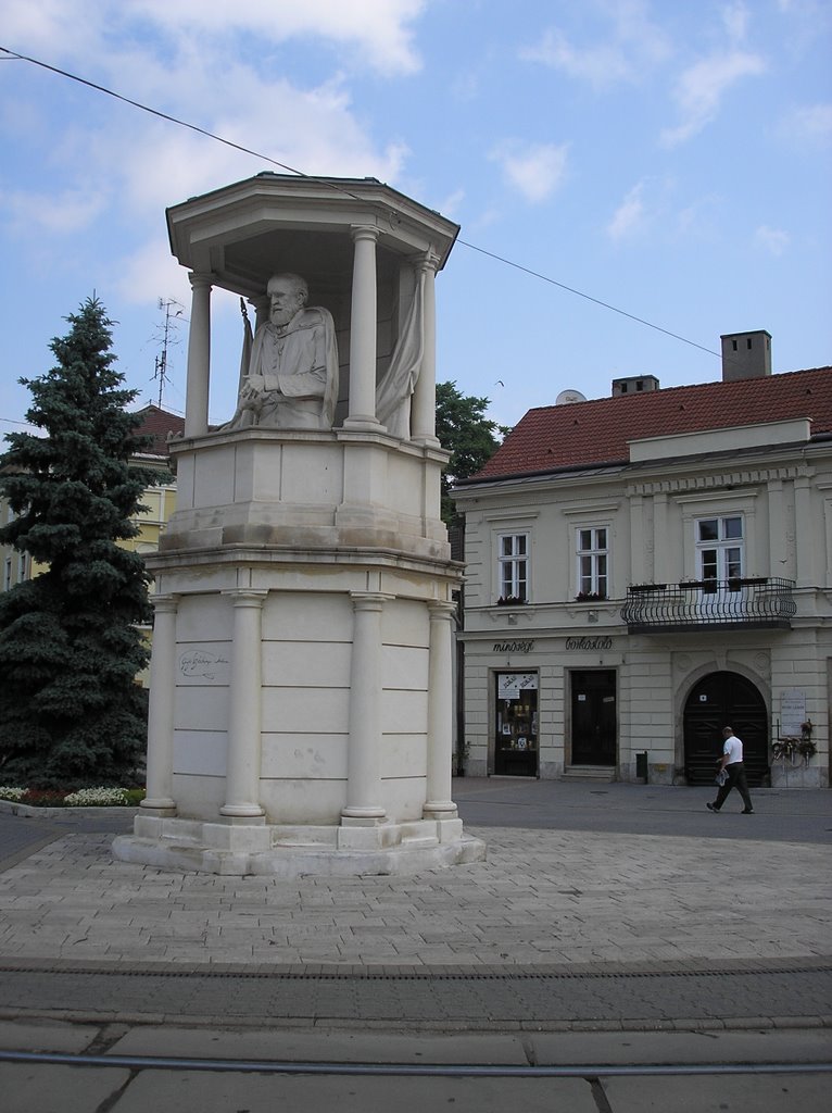 Gróf. Széchenyi István statue by jatekvilag